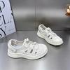 Summer 2025 New Versatile Thick-soled Breathable Non-slip Wading Outdoor Shoes Hollow Casual Sports Sandals Women's Outer Wear