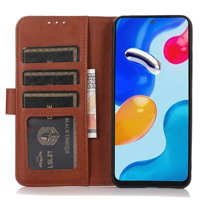 For Samsung Galaxy A26 5G Case Cowhide Texture Leather Wallet Phone Cover with Stand