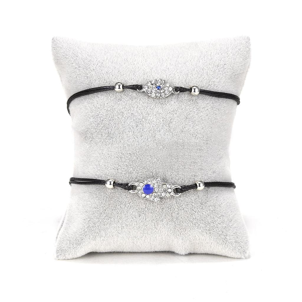 New Fashion Turkish Lucky Evil Eye Bracelets For Women Men Handmade Blue Eyes Beads Bangles Good Luck Wealth Jewelry Gifts