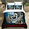Terrifier horror 3D NEW Duvet Cover Pillowcase Bedding Set Adult Boy Girl Bedroom Decoration Children Single Double Large