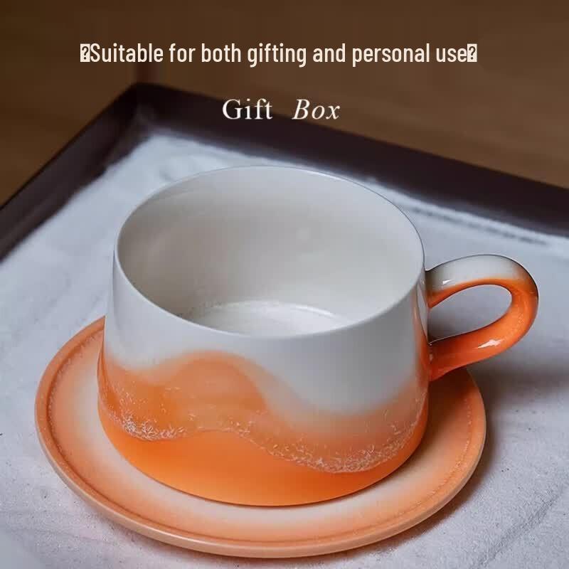 Xiangshang Jingdezhen Underglaze Coffee Cup