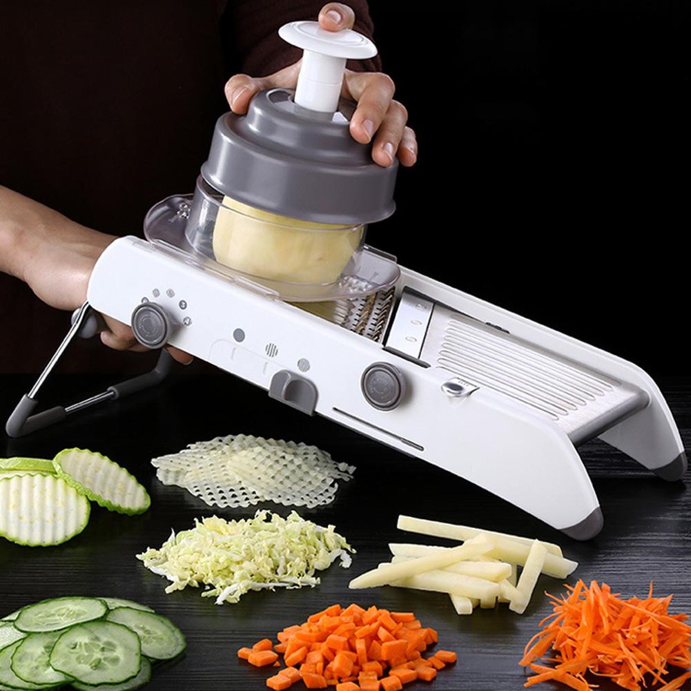 

Multifunctional Manual Vegetable Cutter Stainless Steel Food Grater Slicing Kitchen Tool Accessories