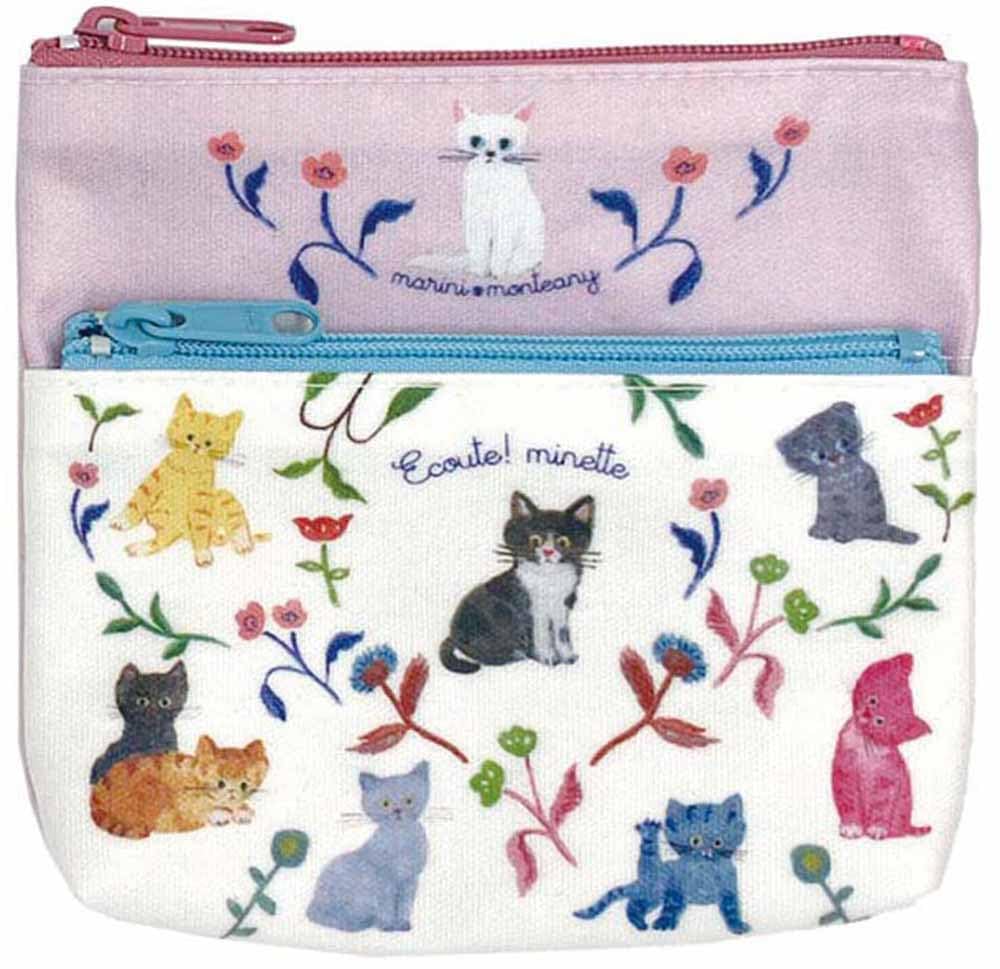 

Monseuil Pouch Flower 81629 E.minette Two-Tier