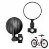 Commuters Friendly Motorcycle Rear View Mirror Angle Adjustable Rotating Handlebar Side Mirror Universal