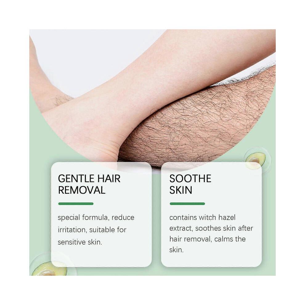 OceAura Gentle Hair Removal Cream Gentle Non-irritating Cleansing and Smoothing Skin Gentle Hair Removal Cream