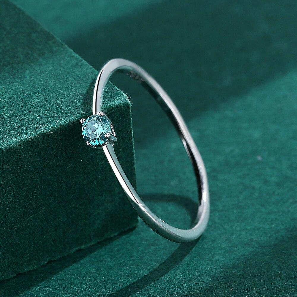 Classic Paraiba Round Emerald Sterling S925 Silver Couple Ring For Women Sapphire  Engagement Anniversary Gift Jewelry
