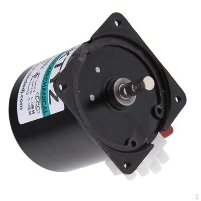 Permanent Magnet DC Motor 60KTYZ 220V 5 RPM for DIY, Equipment