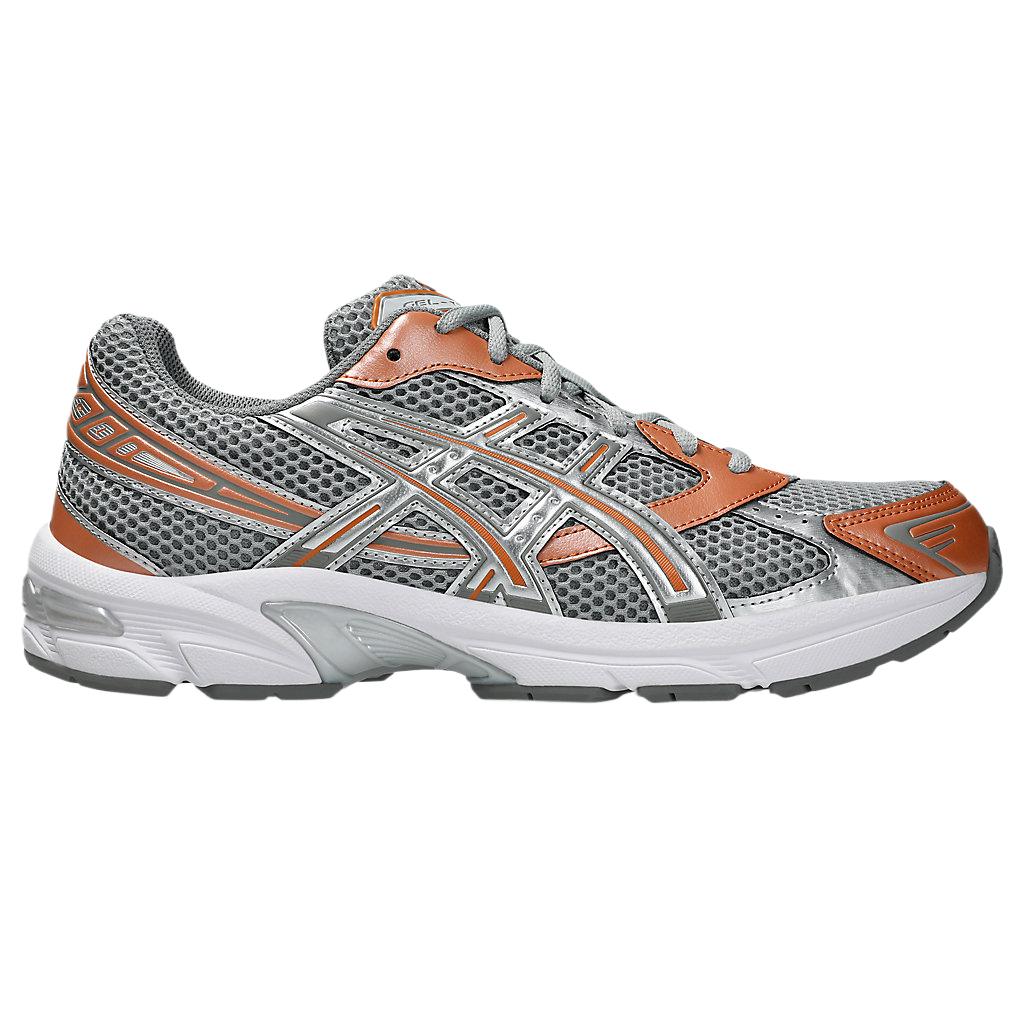 ASICS GEL-1130 Cement Grey Rust Orange GEL Cushioning Casual Sneakers 1203A609-020