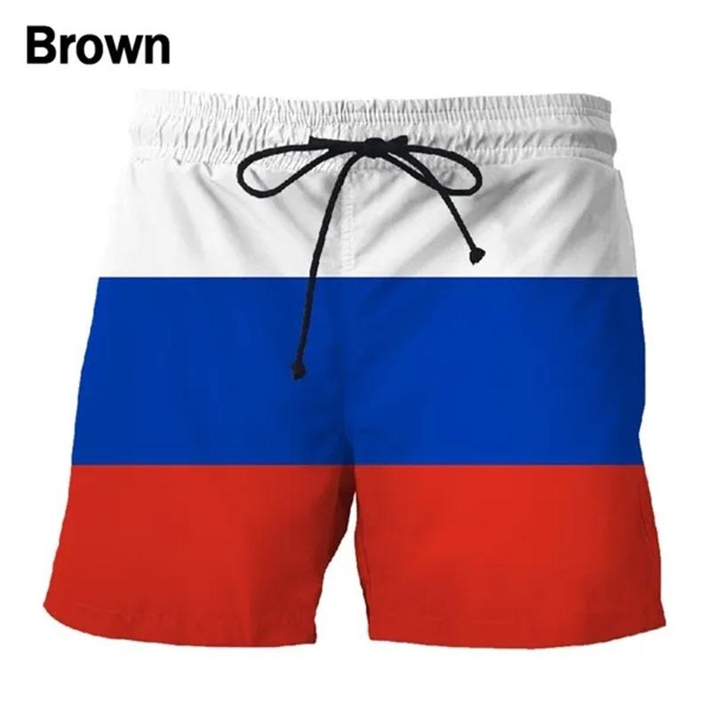 3D-Druck Nationale Flagge Grafik Badeshorts für Herren Sommer Lustig Lässig Boardshorts Badebekleidung Schnelltrocknend Herren Badehosen