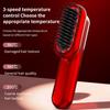 Hair Straightener Hot Comb Red Light Multifunctional Straight Comb Brush Professional Negative Ion Anti-Scalding Hair Styling