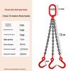 Durable Lifting Chain Sling with Three Hooks