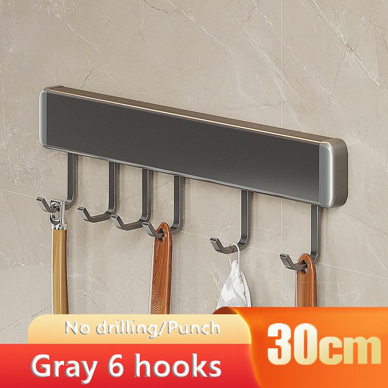 Kitchen Accessories Organization and Storage Towel Hooks Space Aluminium Spray Paint Protection Against Rust