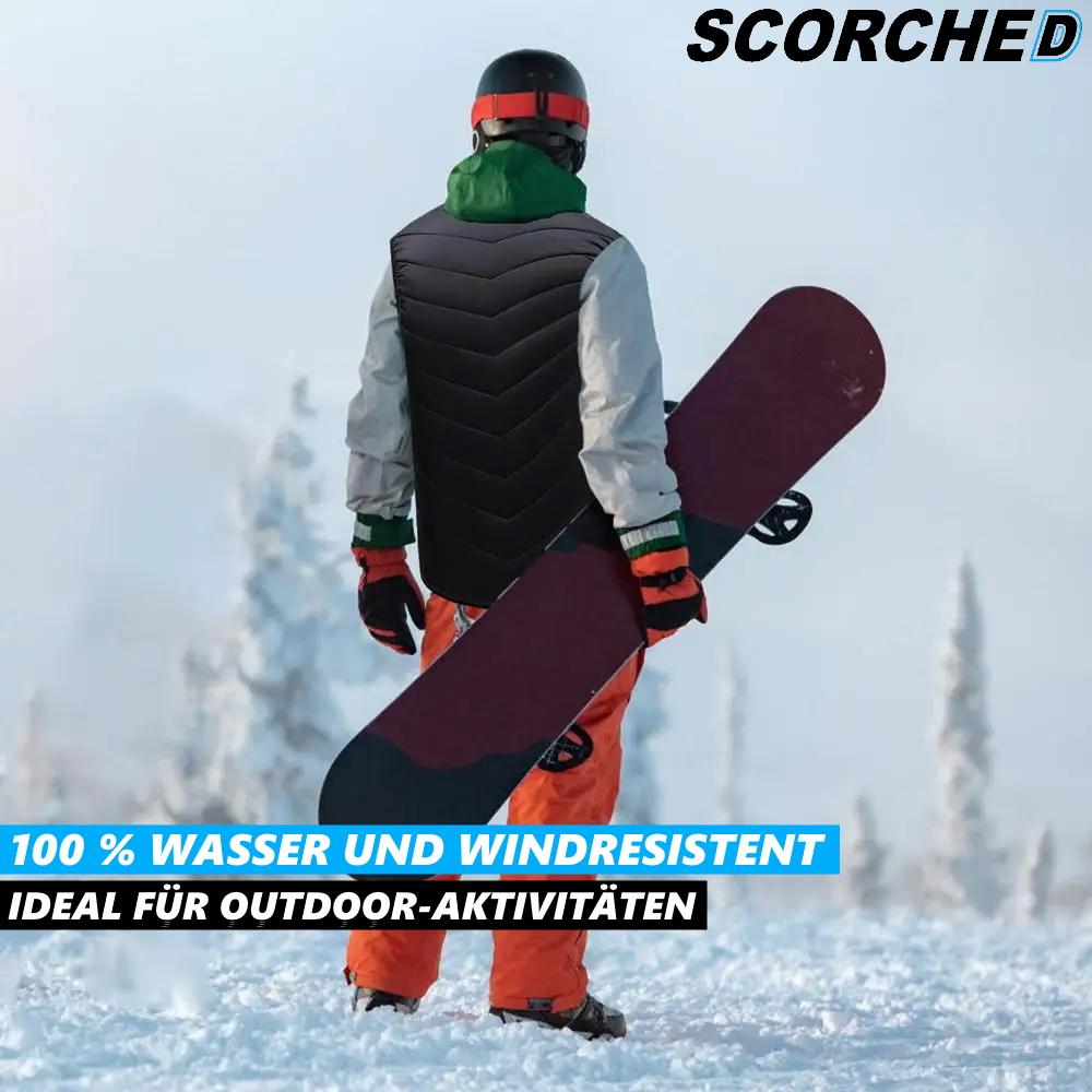 SCORCHED Premium Heated Jacket Heated Vest Heated Vest Jacket Winter USB - USB