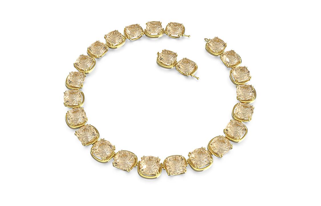 Swarovski Harmonia cushion-cut choker necklace 5640041