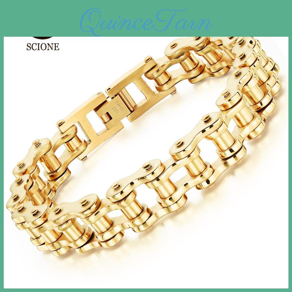Mens Bracelet Moon Bracelet Luxy Rock Personalized Motorcycle Chain Bicycle Bracelet