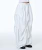 71TO96 Girdle Skirt Silhouette Pants (White)