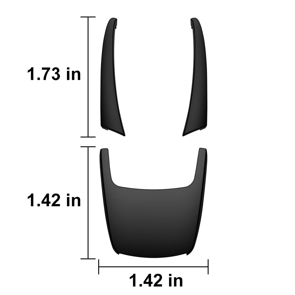 GLA GLB For AMG Key Cover Black AMG Key Case AMG Key Shell Cover Case For Mercedes Benz W177 W246 W166 W168 GLE W176 W169 GLS