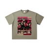 260 GSM Double Yarn 32 Count 100% Cotton Naruto V8 Itachi Print Unisex Heavy Cotton T Shirt