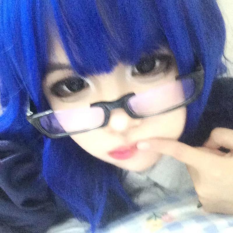 Bai Fen Bai Electronic 3C Women's Black Japanese Anime Half Frame Glasses Y2k Spectacle Oval No Lens Eyewears Cosplay Photography Eyeglasses Decoration