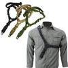 1PC American Single-point Tactical Strap, Real CS Tactical Gun Rope, Military Fan Outdoor Diagonal Safety Rope