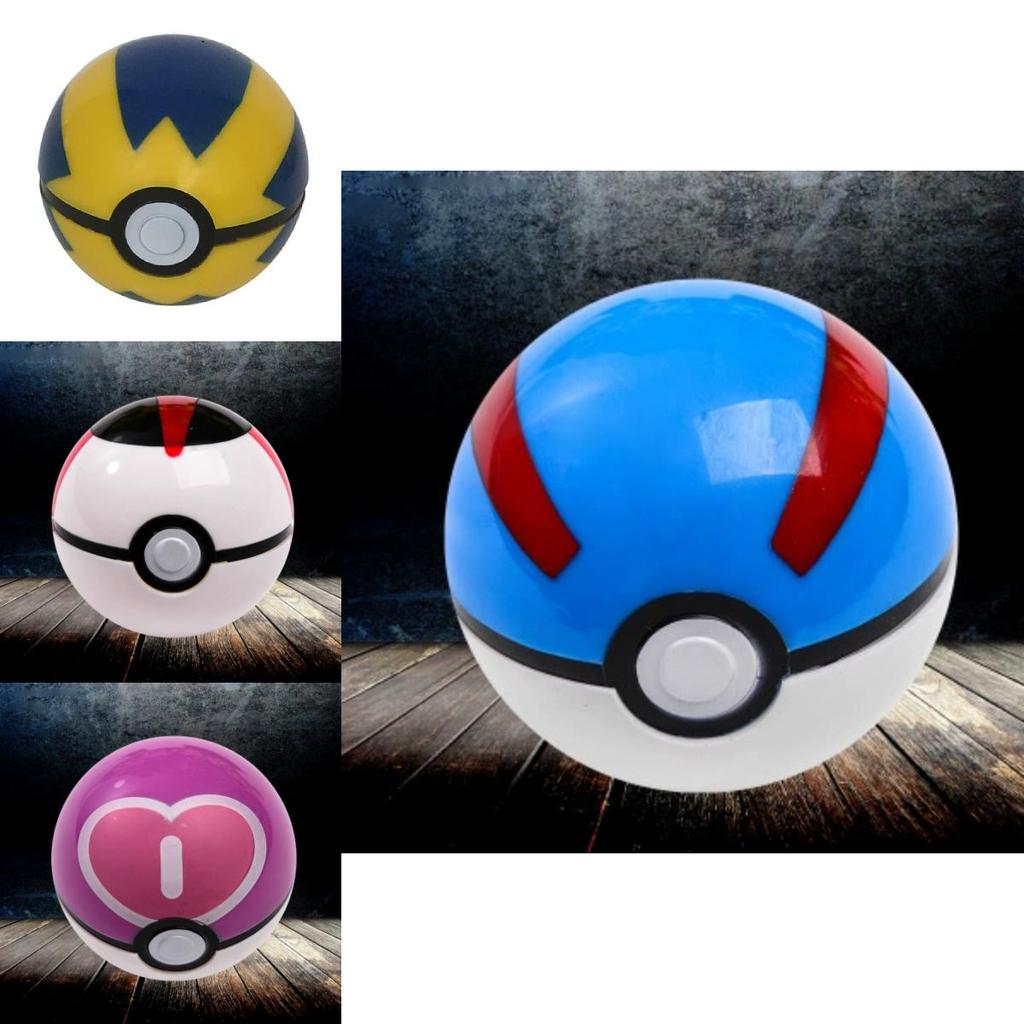 Pokemon Ball Toy With Handpainted Design For Children And Collectors