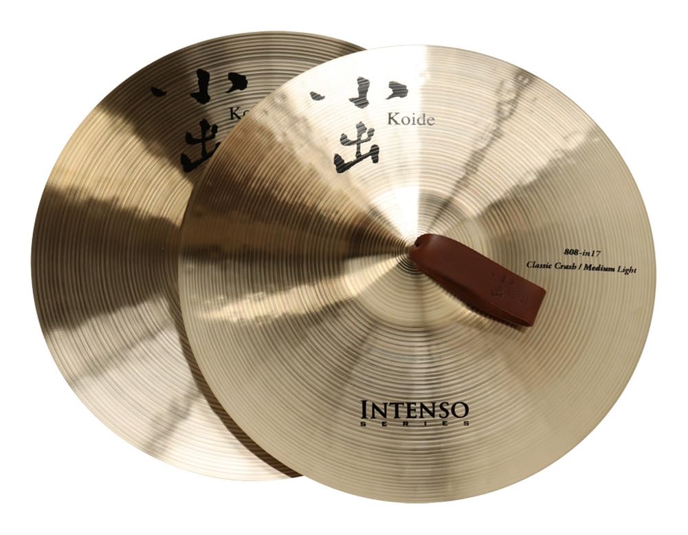 Koide Combined cymbal Intenso style 17 inch medium "808" 808-in17CCM [1 piece]