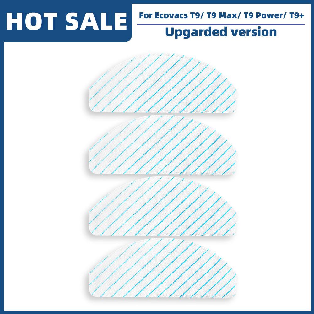 Compatible For Ecovacs Debot OZMO T9 / T9 Max / T9 Power / T9+ Spare Parts Accessories Main Side Brush Hepa Filter Mop Dust Bag