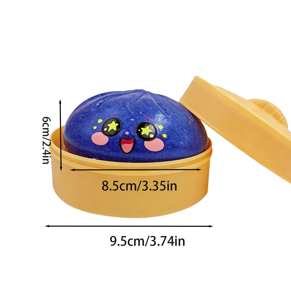 

Fun Squeeze Toys Ultra-Soft Rainbow Dumpling-Shaped Desktop Ornaments Colorful Sensory Toys Adults for Children Teens Boys