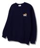 TI.GLAKE Cat Sheaf Sweatshirt Navy [Fleece Lining]
