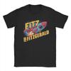 Streetwear T Shirt Summer Fitz for Fitzgerald Rocketship Trending T Shirts Cotton Tee Shirt for Unisex Short Sleeve Clothing