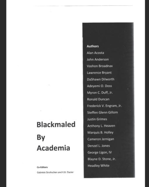 The Blackmaled by Academia Book