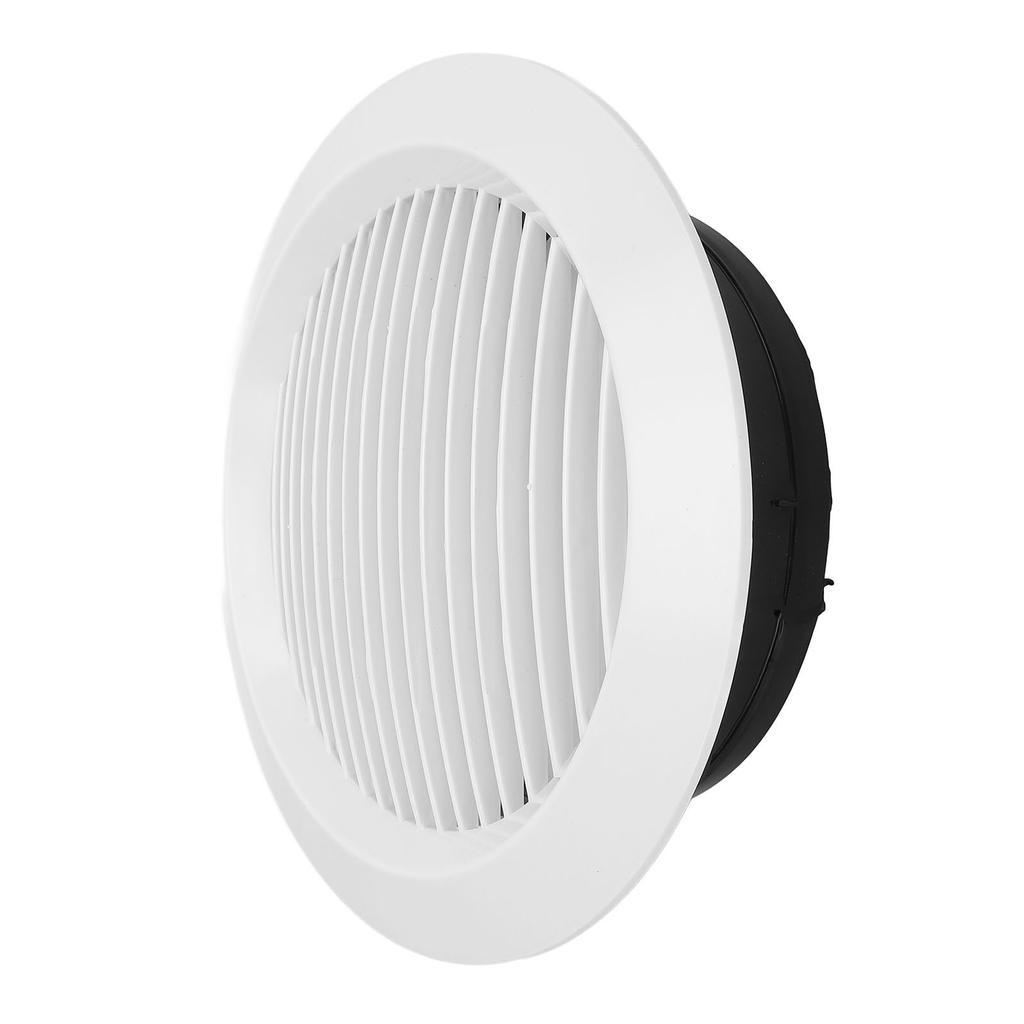 200mm Runde Lüftungsabdeckung ABS-Kunststoff Gerade Lamellen Luftgitter für Zuhause Badezimmer Küche