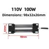 113*35*26mm Insulation-Thermostatic 12V/24V/110V/220V 100W PTC Ceramic Air Heater Heating Element
