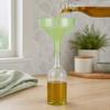Yousheng 2Pcs Wide Mouth Kitchen Filling Funnel, Oils Liquid Soy Sauce Powder Transfer Funnel, Food Grade Canning Funnel for Bottles &