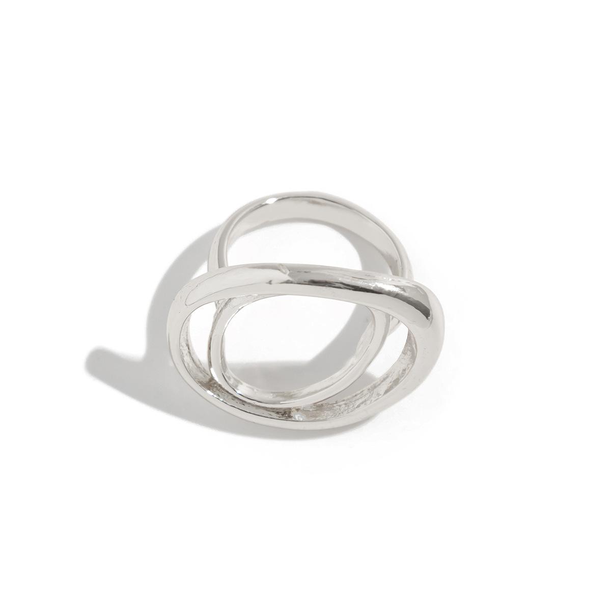 

DIEZI Korean Leaves Flower Hollow Geometric Knuckle Rings For Women Fashion Gold Silver Color Metal Joint Ring Gift Jewelry