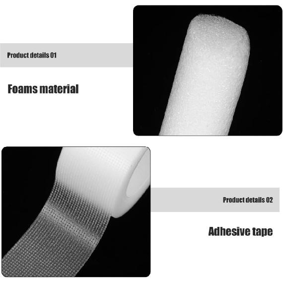 10pcs Dog Ear Stand Fixed Support Accessories with Foam Tapes Dog Ear Posting Kit for Doberman Pinscher Standing Correction Tools