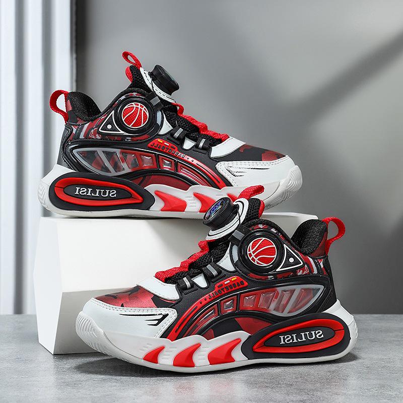 Boys' Waterproof Leather Sneakers 2025 - Autumn/Winter Casual Running & Basketball Shoes for Older Children