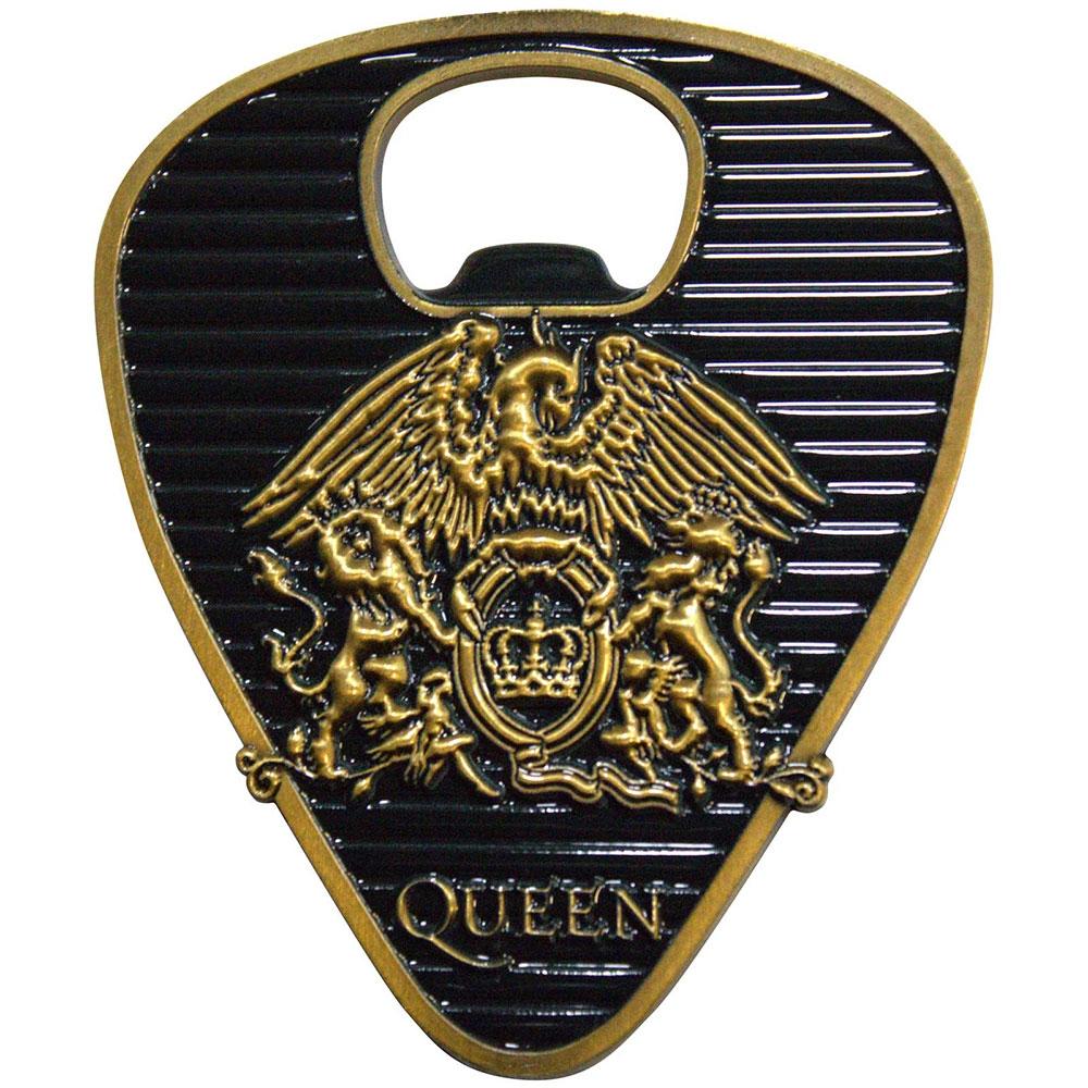 Queen Gold Crest Plectrum Bottle Opener