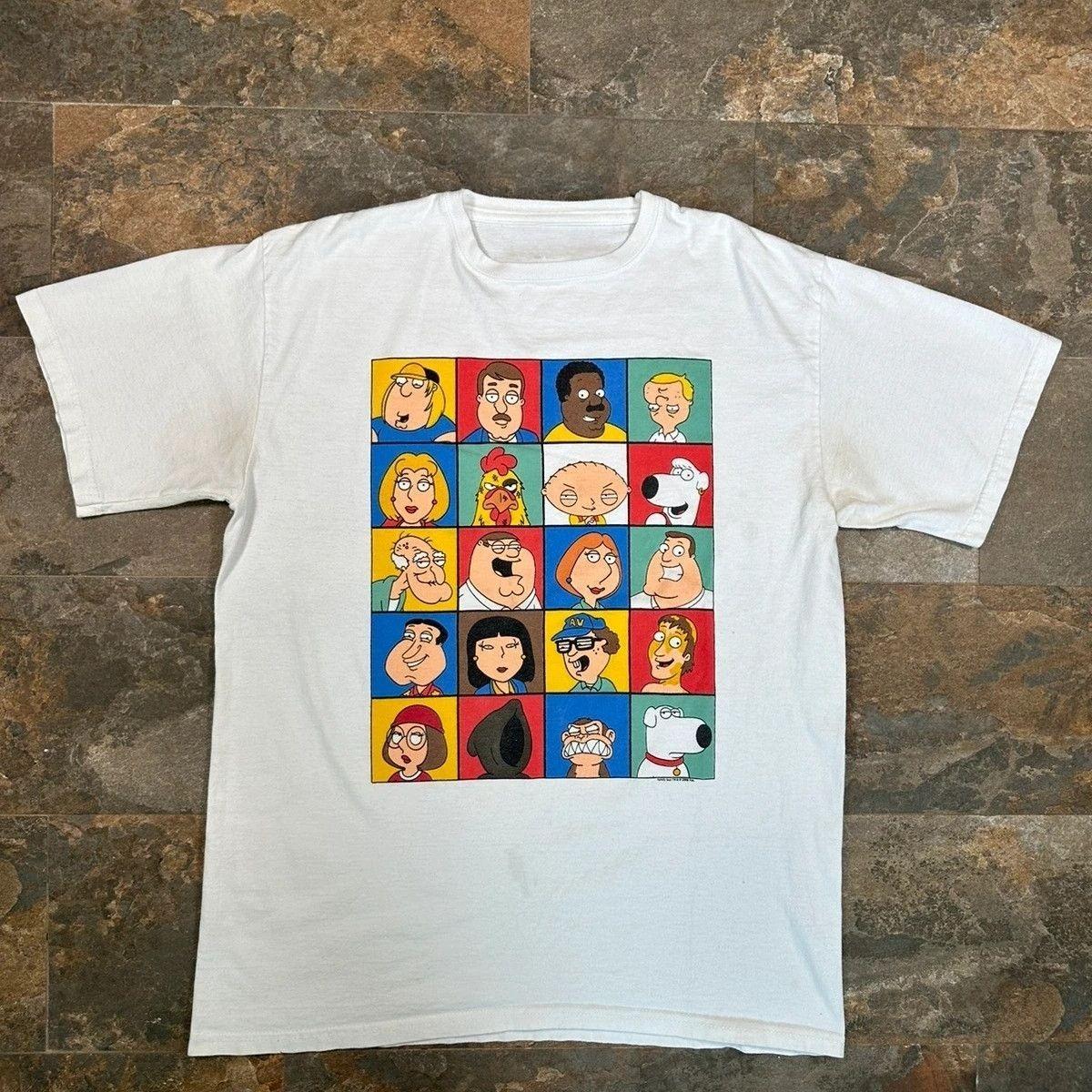 

Evil Dumplings Peter Griffin Teetshirt Short-sleeved T-shirt Top Pure Cotton for Both Men and Women 4XL