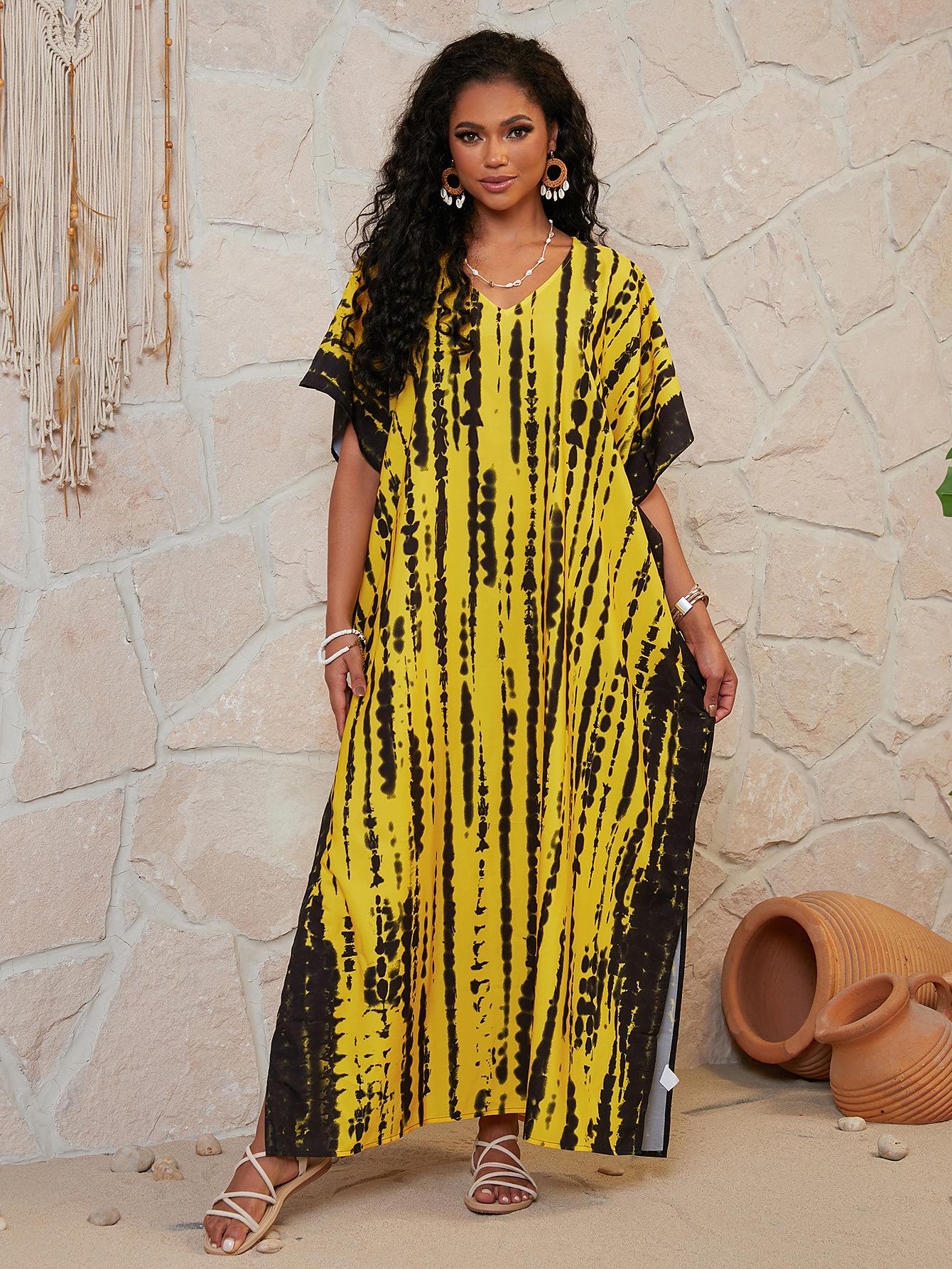 

Европейский и американский быстросохнущий свободный пляжный халат - большой размер One Size