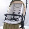 Machine Washable Infant Strollers Cushion Comfortable Cotton Seat Pad Multiple Fasteners Hole For Most Carriages