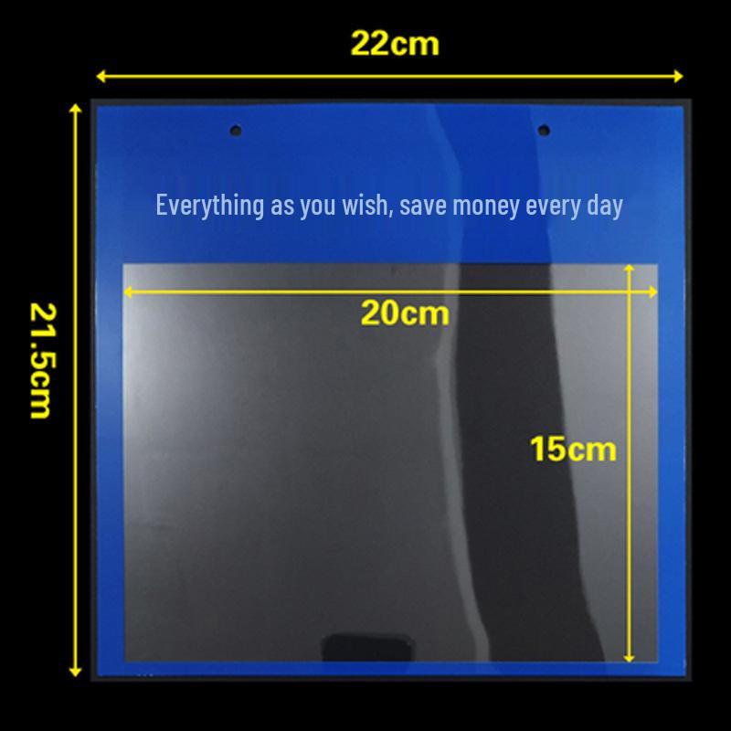 Transparent PVC Shelf Label Sleeve for Pharmacy and Baby Store Price Tags
