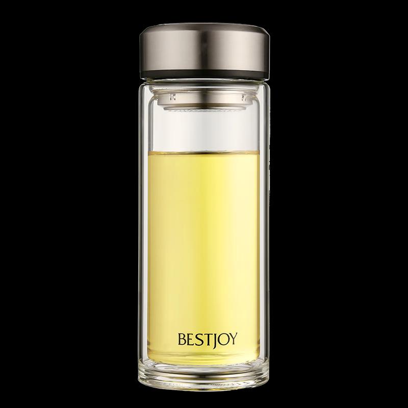 BESTJOY Fuguang Double-Layer Glass Tumbler
