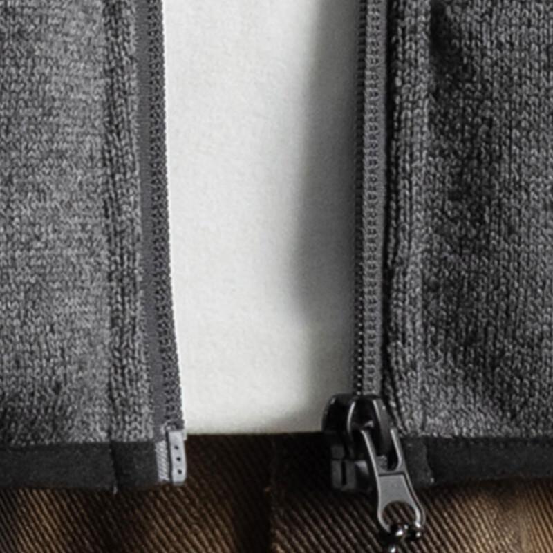 Mao Ren Men's Stand-Collar Full-Zip Hoodie Jacket