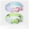 Hundehalsband, Cartoon-Gradient-gedruckter Nackenschutz für kleine und mittelgroße Hunde, verstellbares, nicht einschnürendes Haustierhalsband zur Traktion