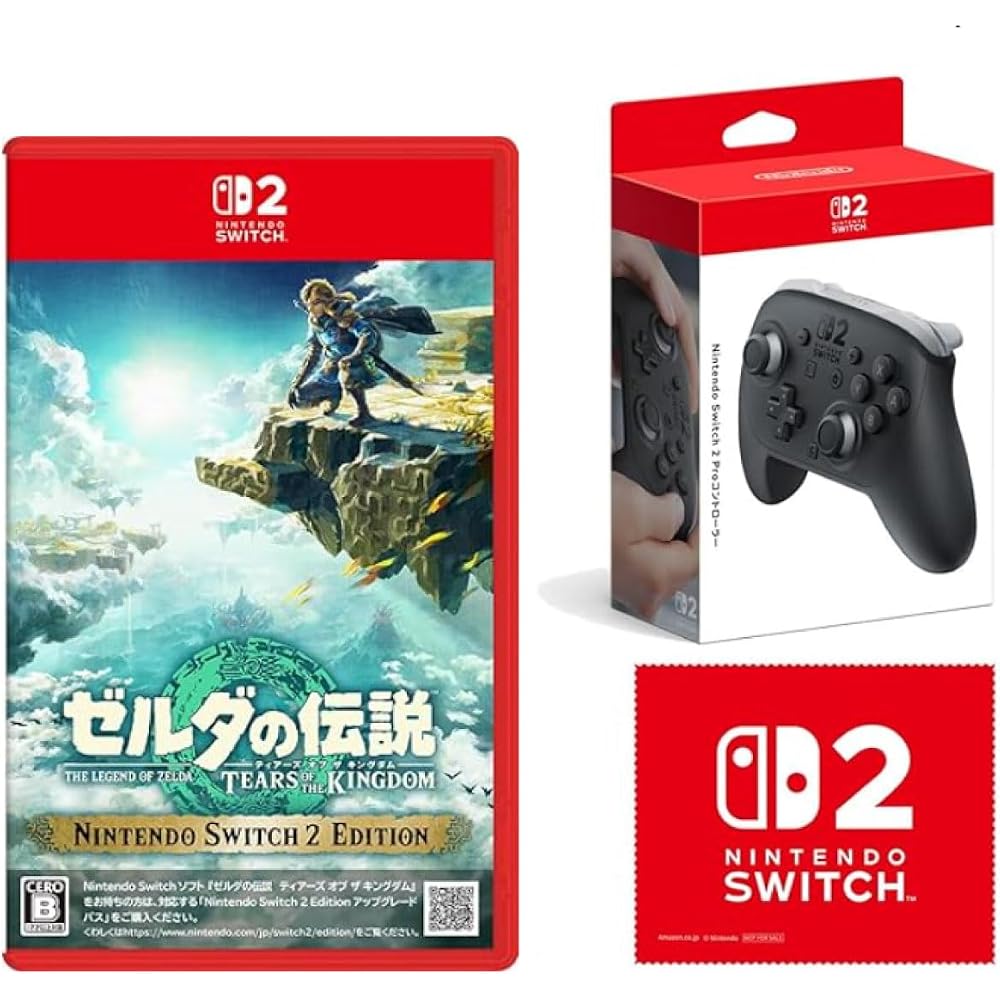 The Legend of Zelda: Tears of the Kingdom Nintendo Switch 2 Edition -Switch 2 + [Genuine Nintendo...