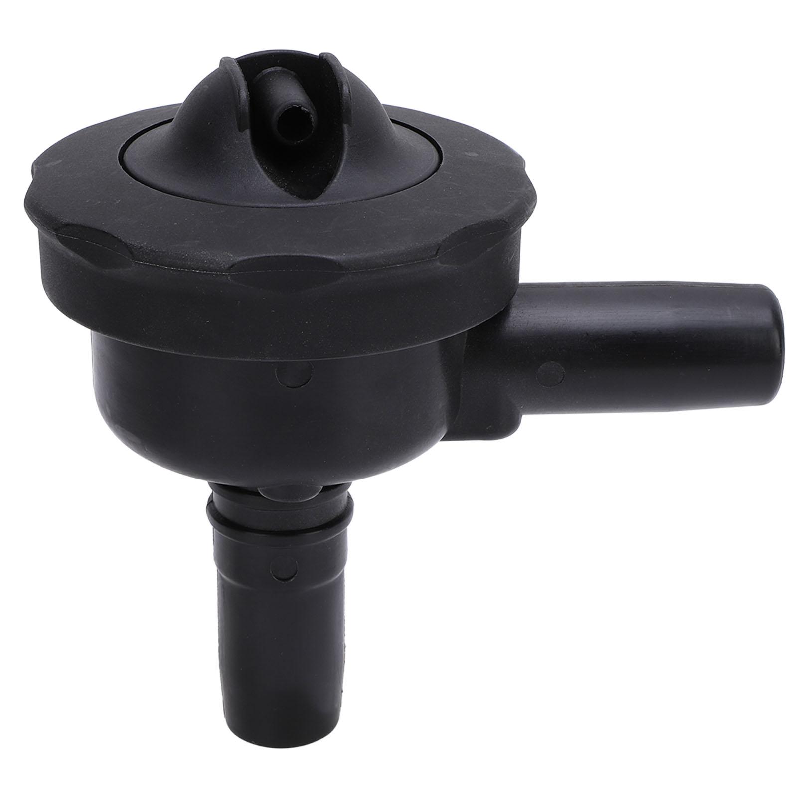 

Пневматичний запірний клапан для доїльного апарату, вакуумний глобусний клапан з датчиком потоку для молочного доїння чорний