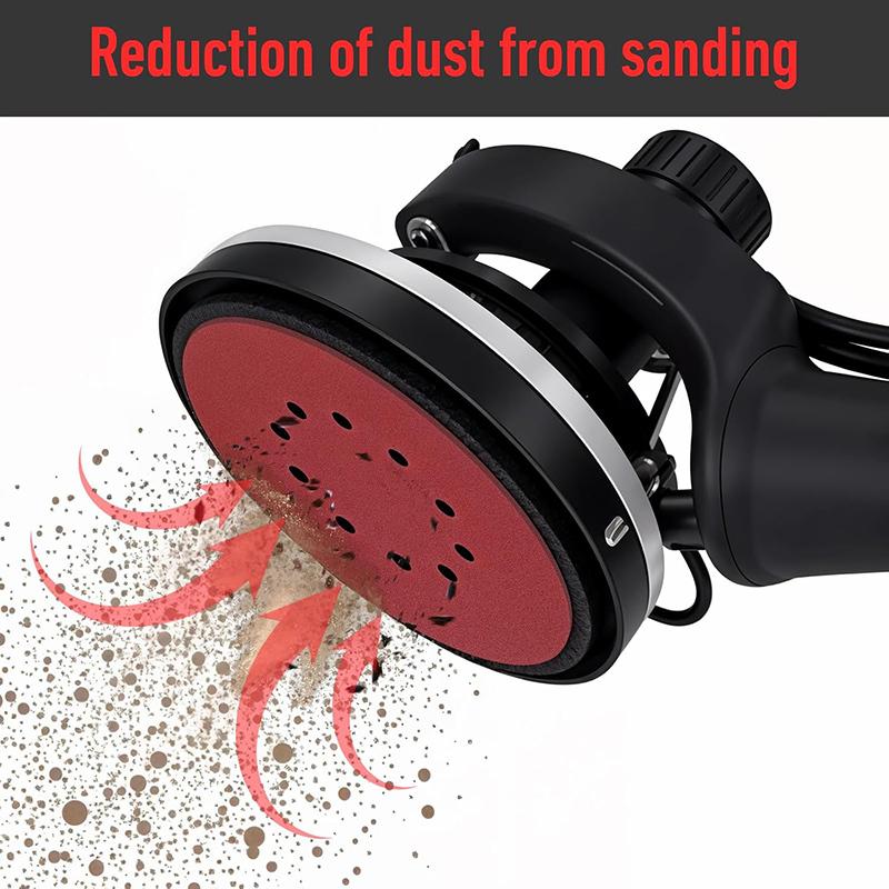 20 Pcs 9 Inch 225mm10 Hole Wall Sander Sandpaper Metal Woodworking Grinding Disc Abrasive Polishing 40-2000 Grit Sanding Disc