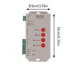 Gleichstrom 5V~24V T1000S SD-Karte RGB LED Max. 2048 Pixel Programm-Controller Ws2812B Ws2811 Ws2815 Lpd6803 Sk6812Ic LED-Streifenmodul