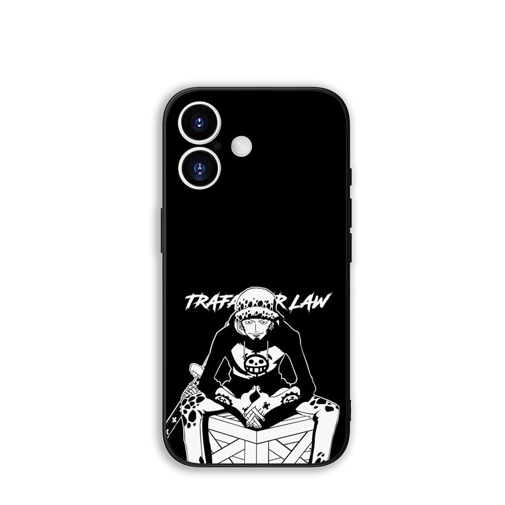 Phone Cover Trafalgar D Water Law One Piece for Apple iPhone 16 15 14 Plus 13 12 Mini 17 Pro Max + ProMax 16E Air 15+ Case
